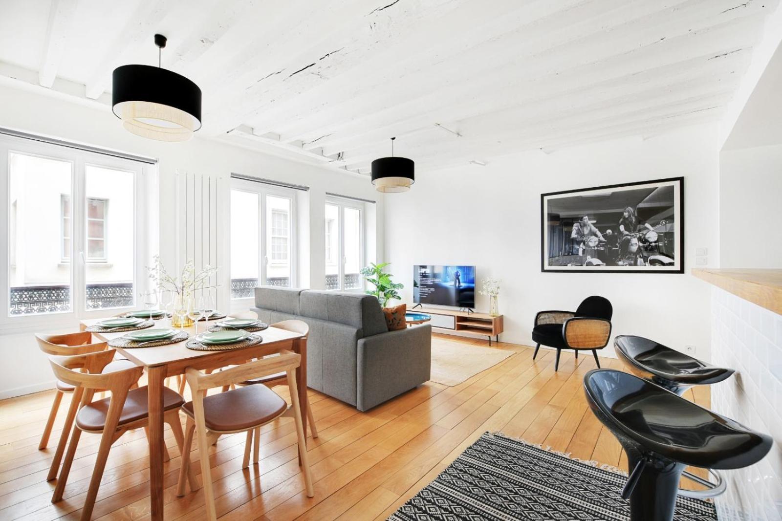 Apartment In The Heart Of In Sentier Paris